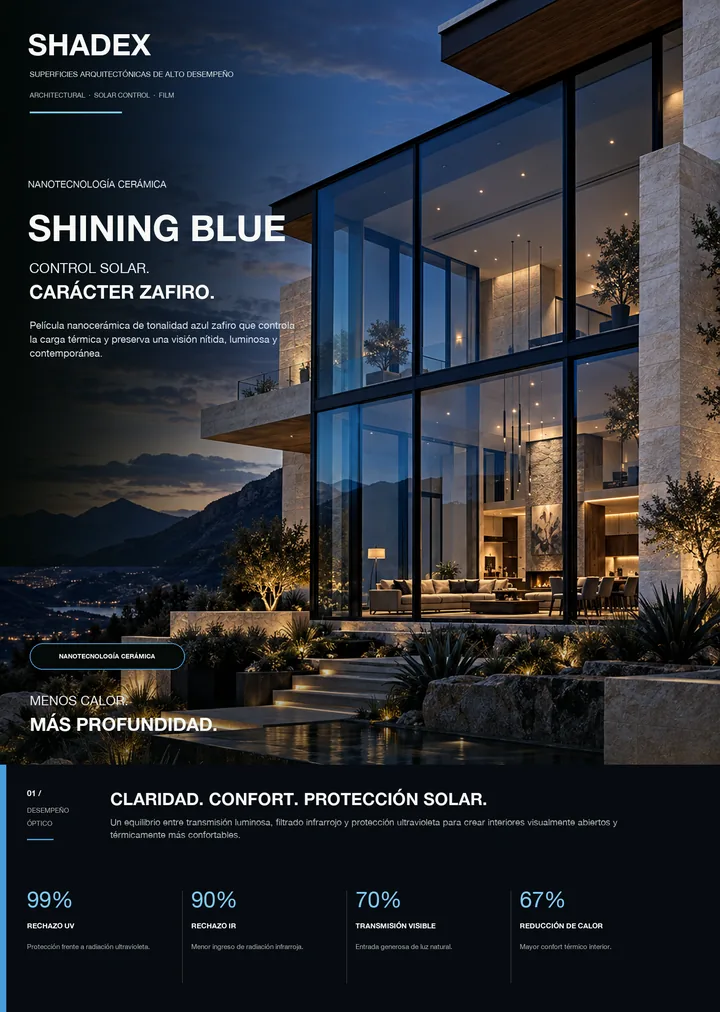 Shining Blue